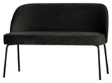 Vogue Sofa Bench - Svart fløyel