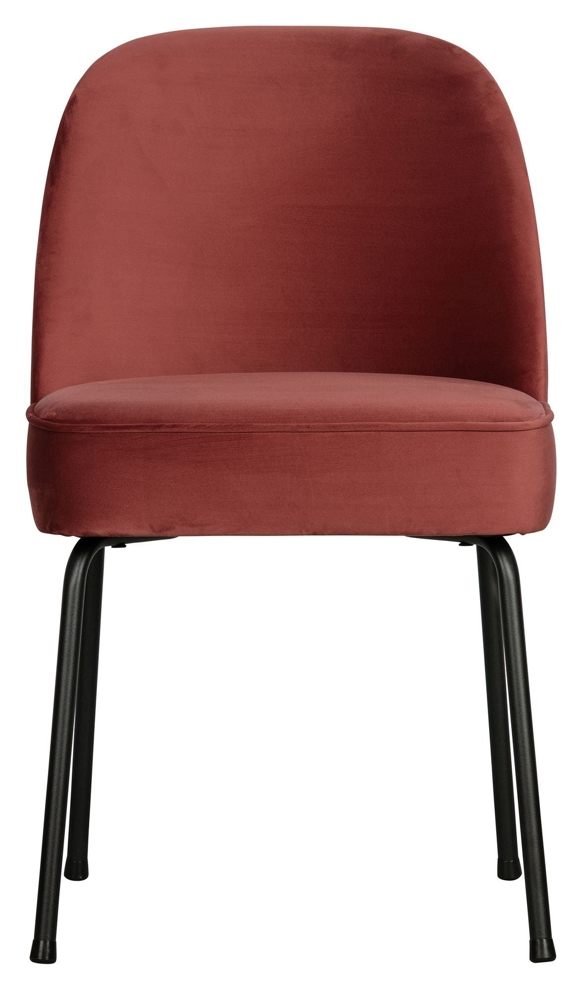 Vogue Dining Chair - kastanje velour