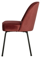 Vogue Dining Chair - kastanje velour