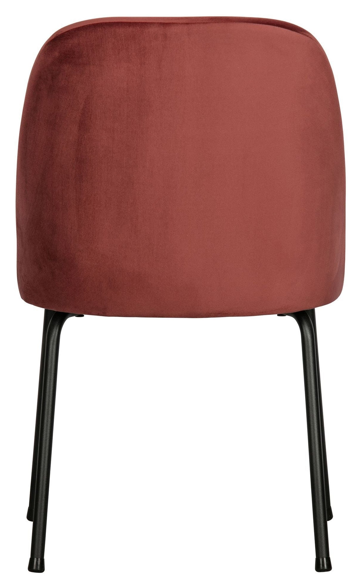 Vogue Dining Chair - kastanje velour