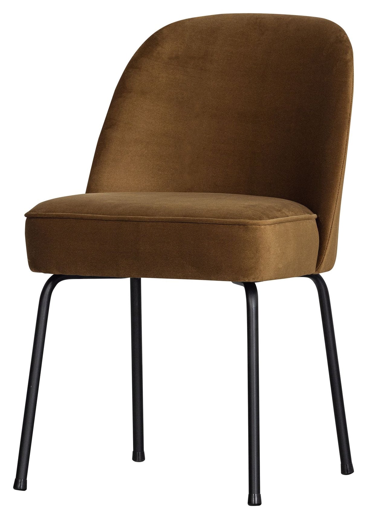 Vogue Dining Chair - Honey Yellow Velvet