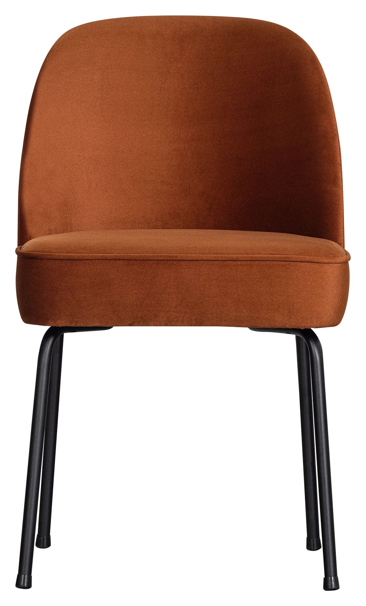 Vogue Dining Chair, Rust Velvet