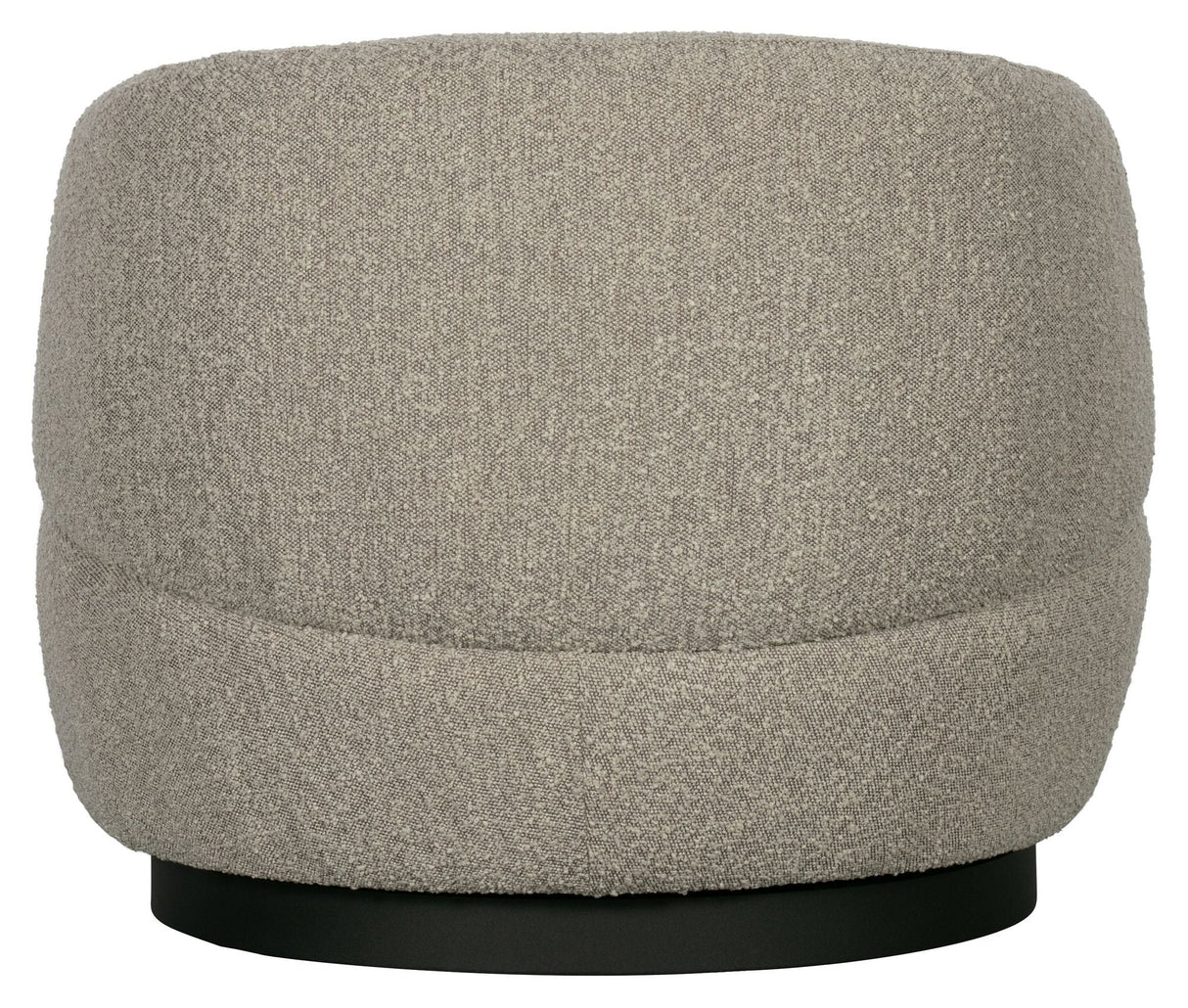 Ulllounge stol med rotasjon - beige