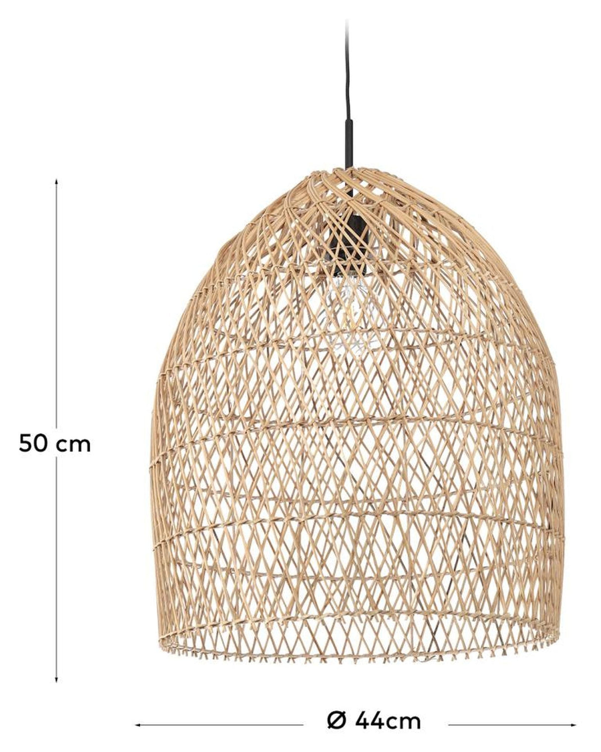 Domitila Lampshade, Ø44, Rattan