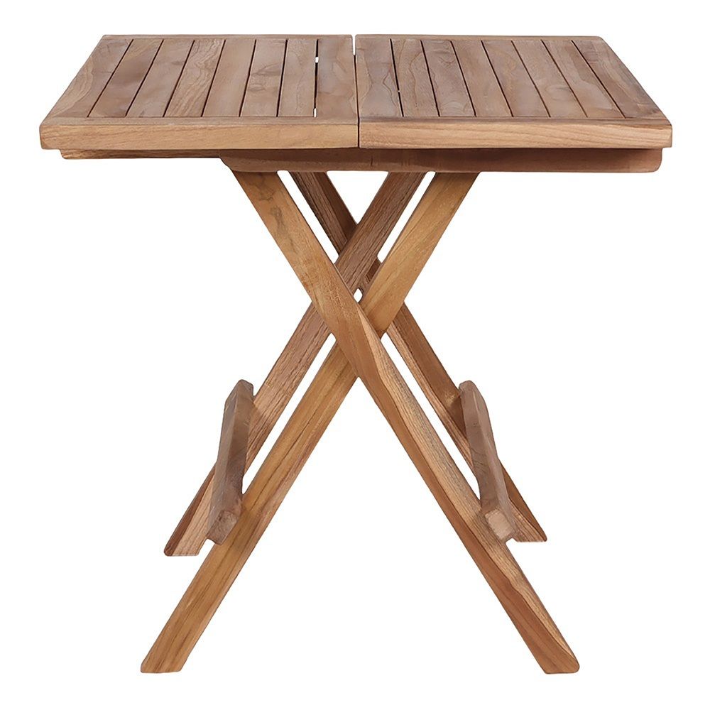 Bilbao folding tabell 50x50, teak