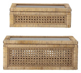 Bloomingville Boxes Rattan/Glass