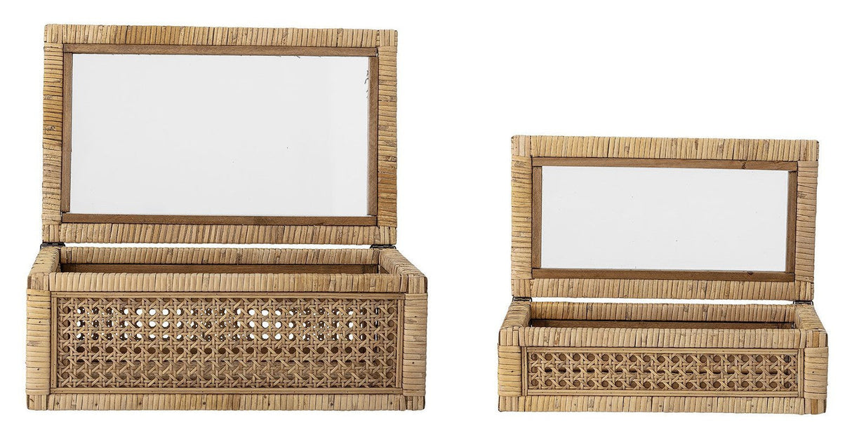 Bloomingville Boxes Rattan/Glass