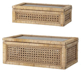 Bloomingville Boxes Rattan/Glass