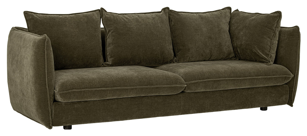 Bloomingville Austin Sofa grønn resirkulert polyester