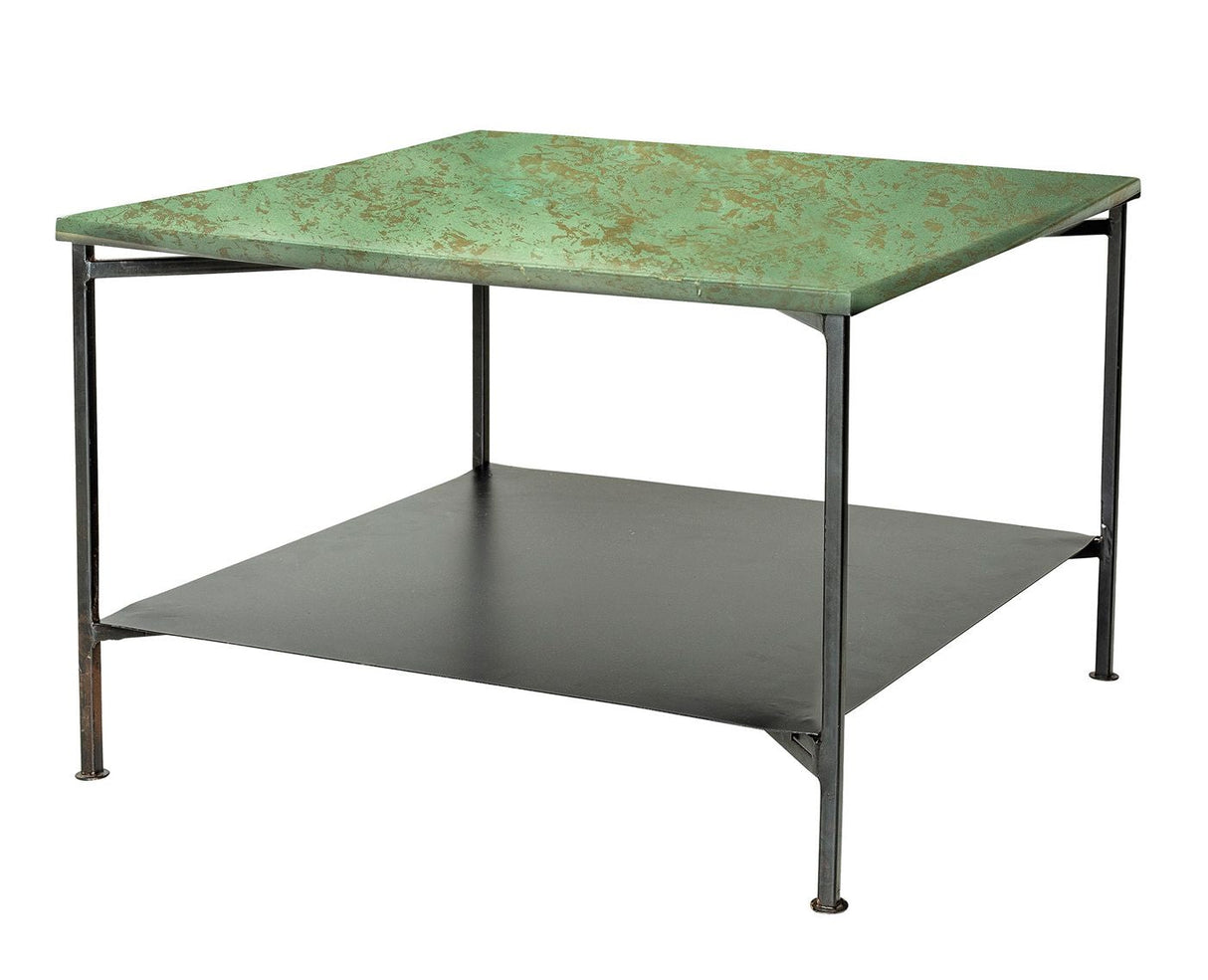 Bloomingville Bene Coffee Table 60x60, grønt/svart