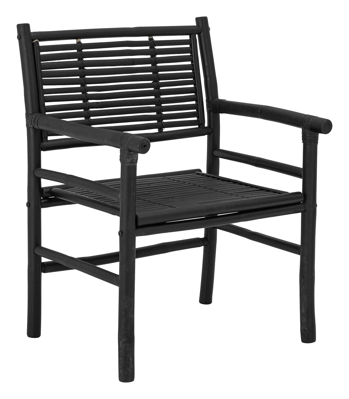 Bloomingville Coen Lounge Chair, Black, Bamboo