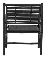 Bloomingville Coen Lounge Chair, Black, Bamboo