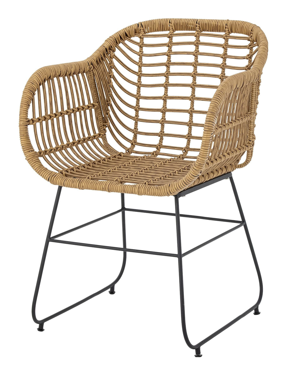 Bloomingville Collin Lounge Chair, Nature, Polyrattan