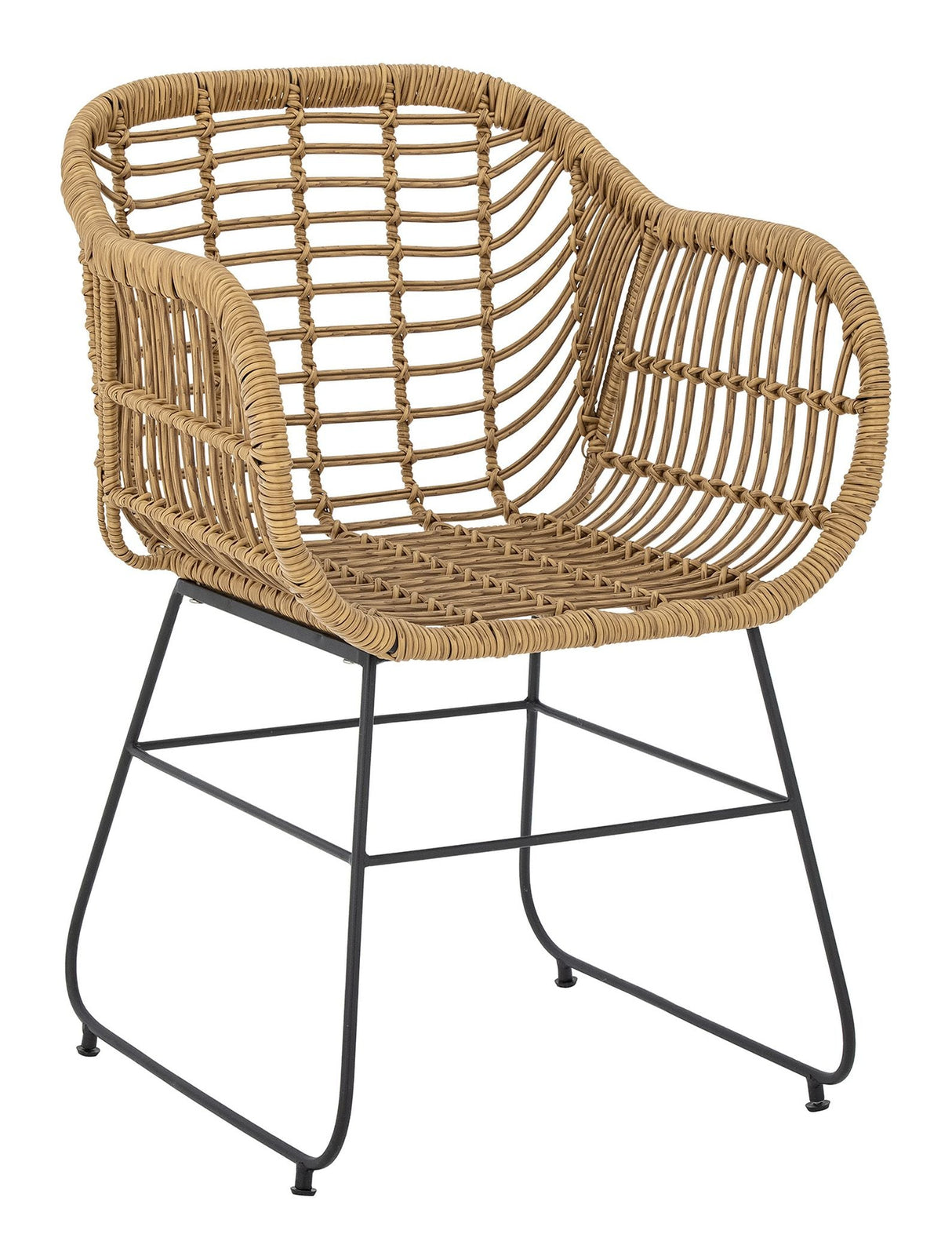 Bloomingville Collin Lounge Chair, Nature, Polyrattan