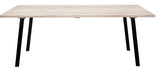 Bloomingville koselig spisebord 200x95, natur/svart