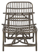 Bloomingville Dione Deckchair, Brown, Rattan