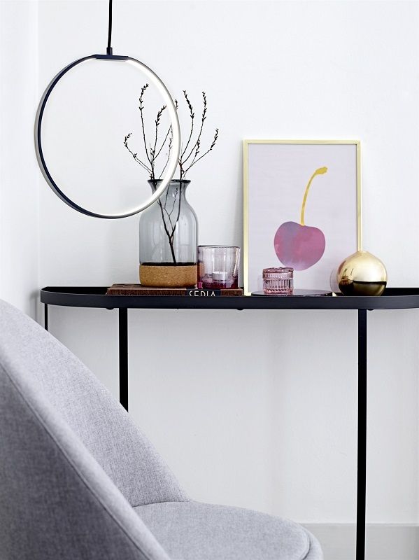 Bloomingville Harper Console Table, Black