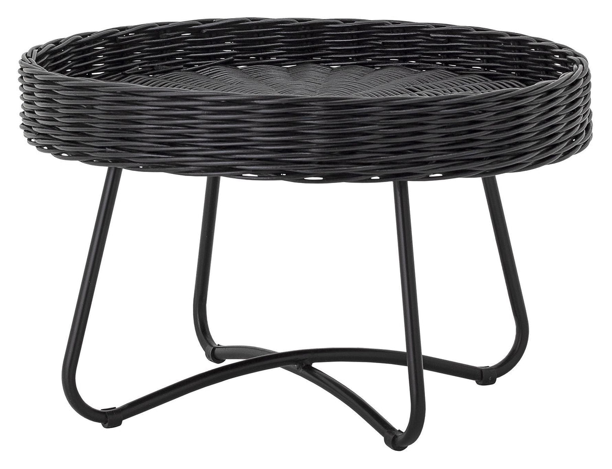 Bloomingville Hattie Coffee Table, Black Rattan