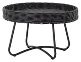 Bloomingville Hattie Coffee Table, Black Rattan