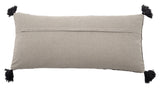 Bloomingville Jerik Pillow Cotton 90x40, svart