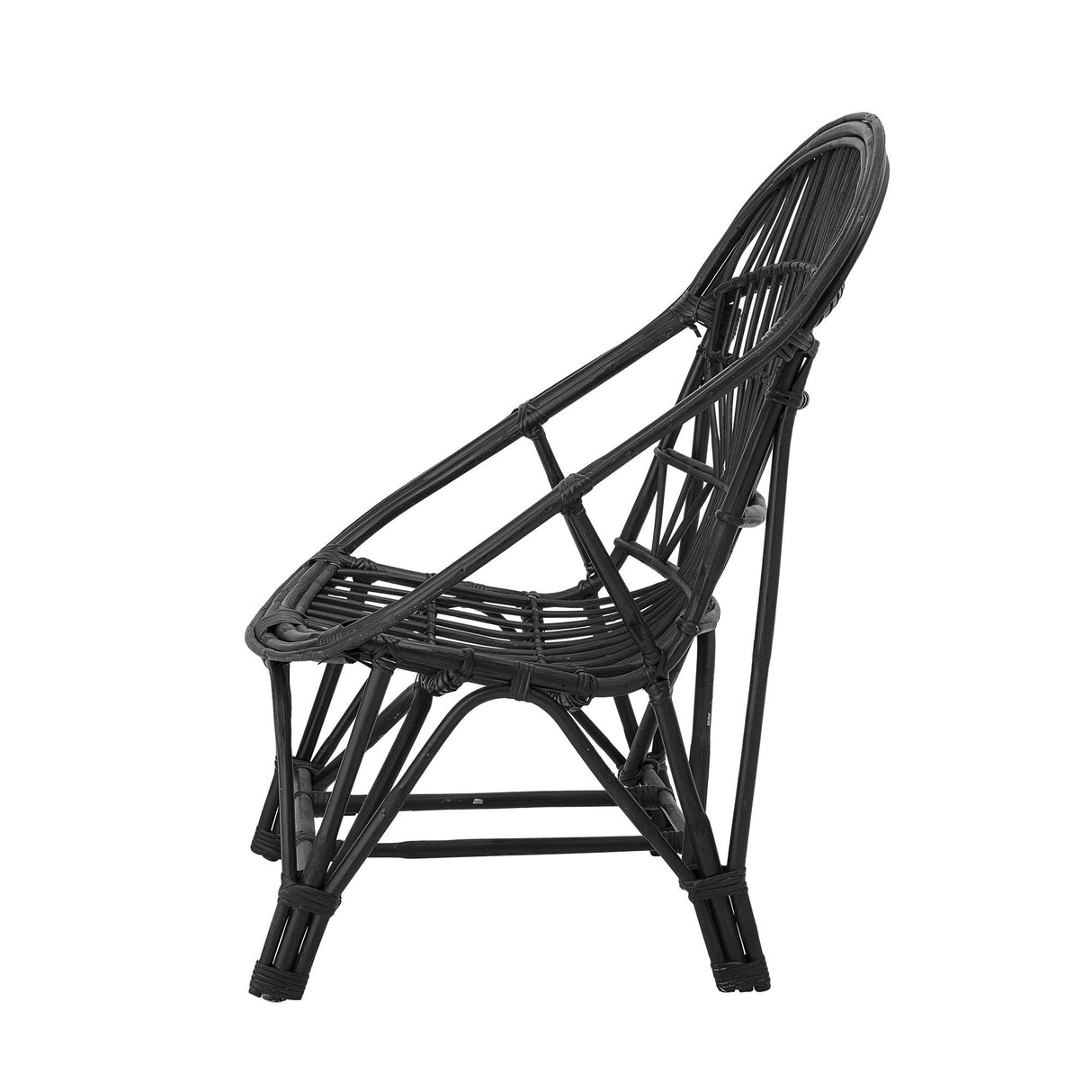 Bloomingville Joline Lounge Chair, Black Merge