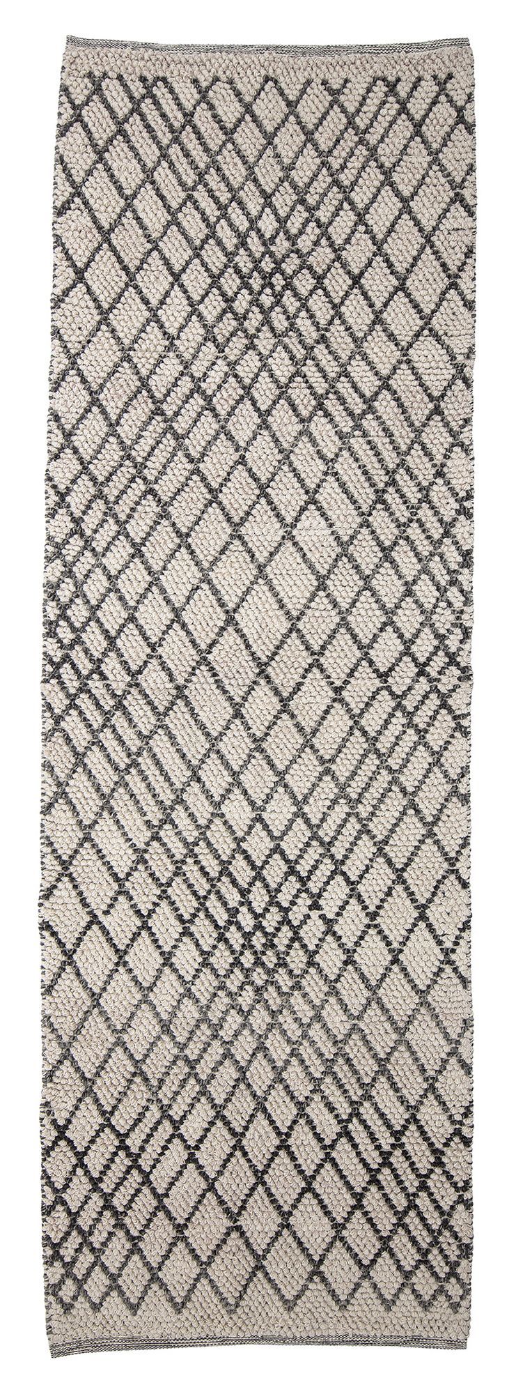 Bloomingville Kaya Carpet Wool, Gray