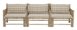 Bloomingville Corfu Lounge Chair med puter, bambus