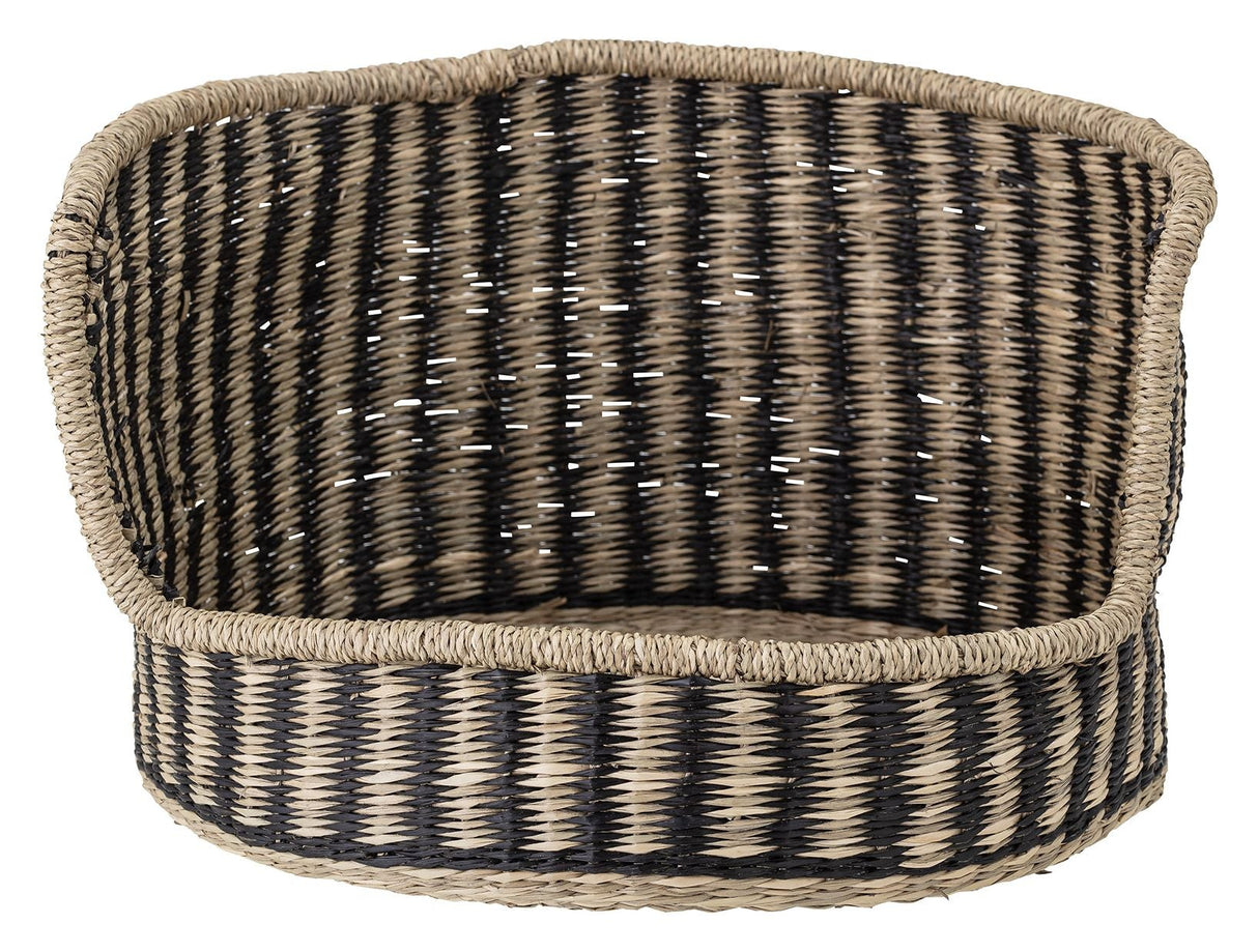 Bloomingville Lenina DogsBasket Black, Seagrass