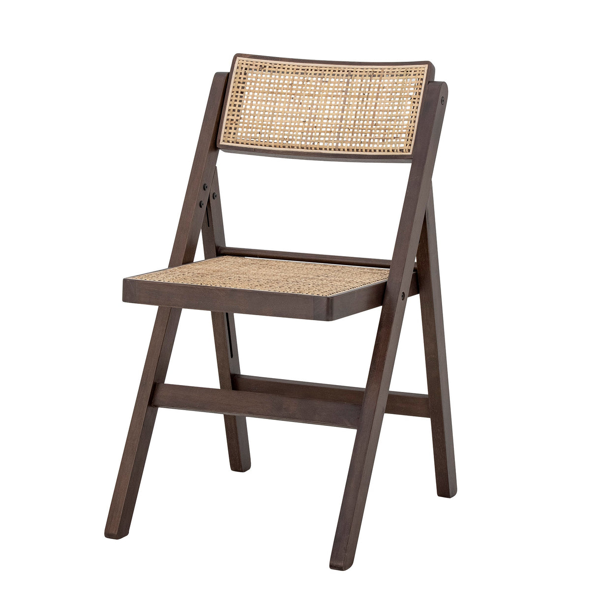 Bloomingville Loupe Dining Chair, Brown, Rubber Wood