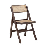 Bloomingville Loupe Dining Chair, Brown, Rubber Wood