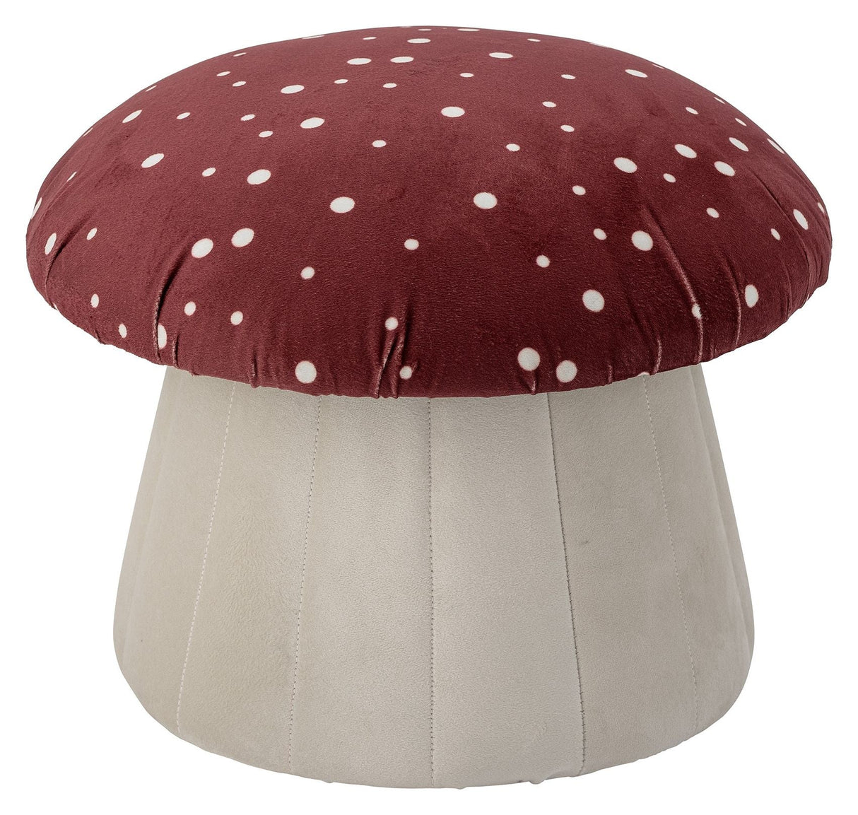 Hue Pouf, rød, polyester