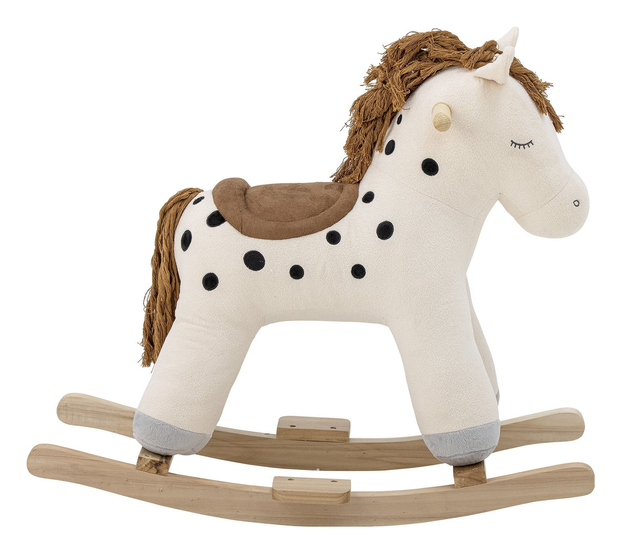 Merlen Rocking Toy Horse Hvit polyester 