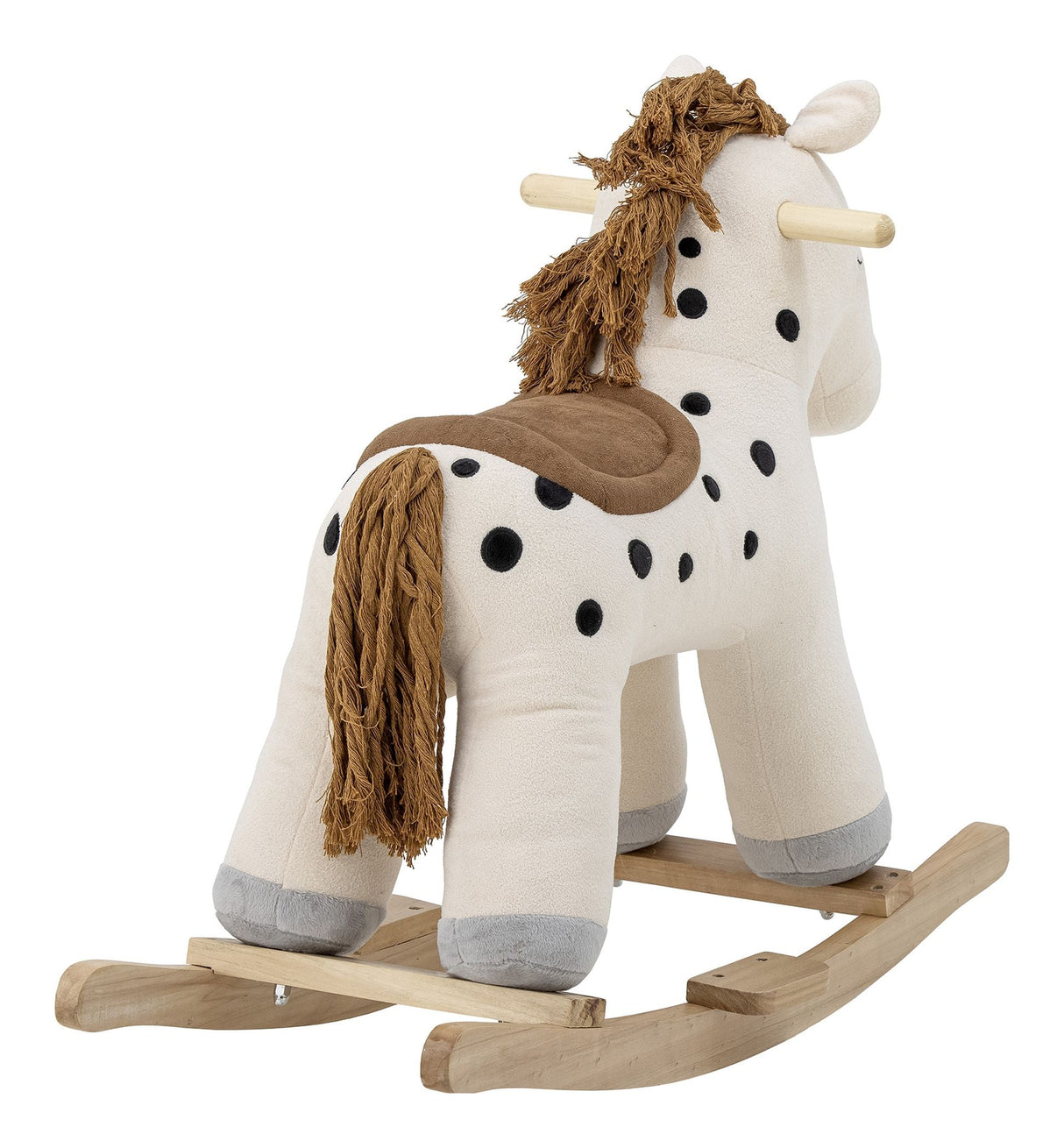 Merlen Rocking Toy Horse Hvit polyester 