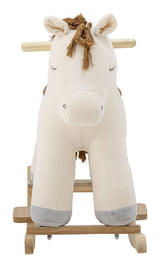 Merlen Rocking Toy Horse Hvit polyester 