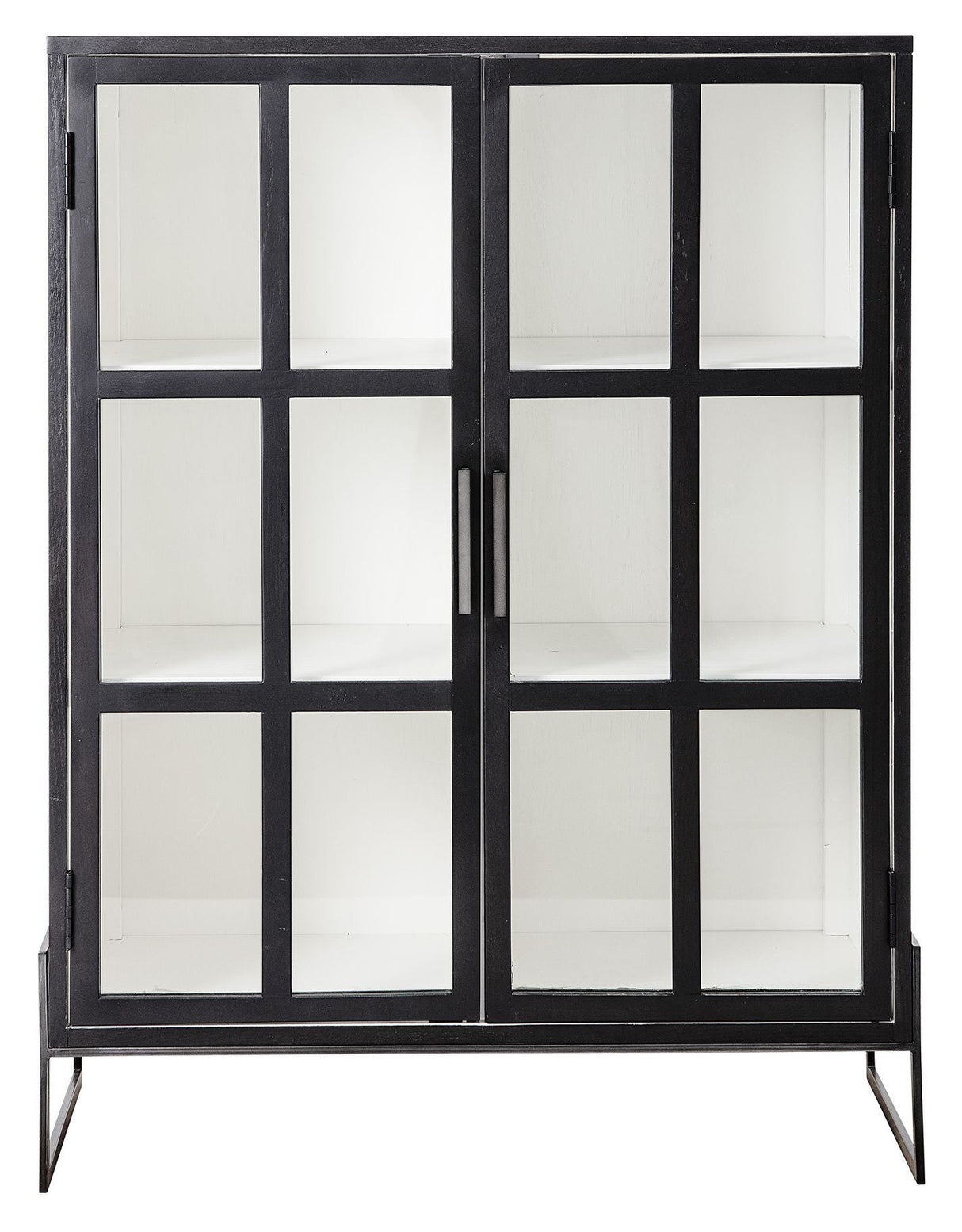 Bloomingville Opal Vitrine Cabinet, svart