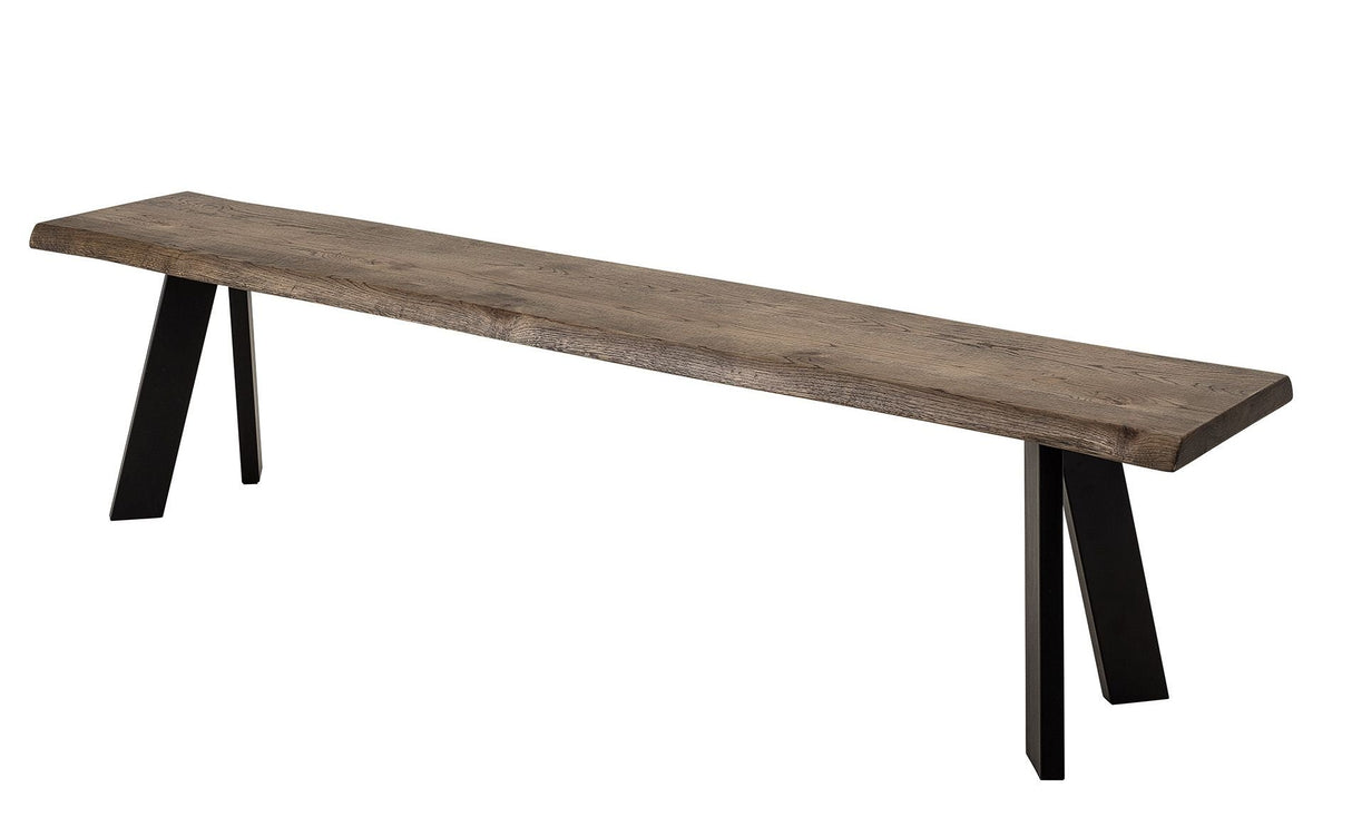 Bloomingville Raw Bench, Dark Oak