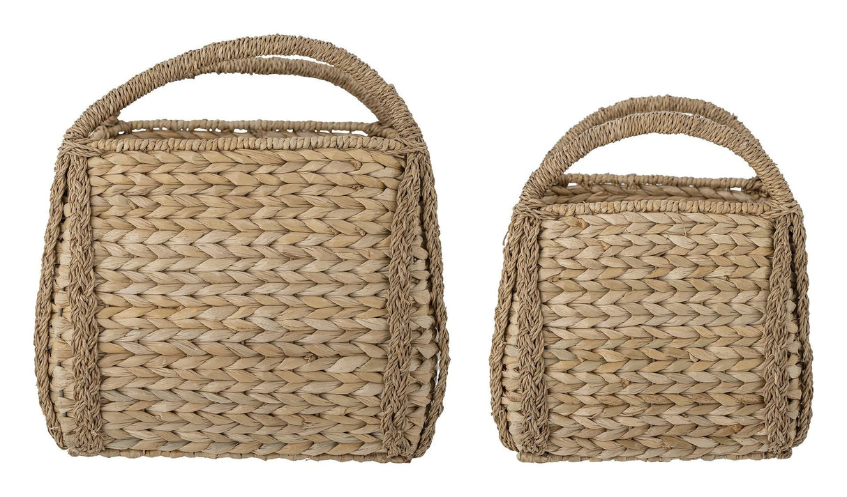 Bloomingville Selma Basket Set of 2, Bankuan Grass