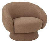 Bloomingville Ted Lounge Chair Brown Polyester