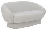 Bloomingville Ted 2-seters sofa, hvit, polyester