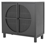 Bloomingville Trento Cabinet, Black, Gmelina Wood