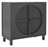 Bloomingville Trento Cabinet, Black, Gmelina Wood