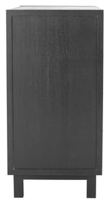 Bloomingville Trento Cabinet, Black, Gmelina Wood