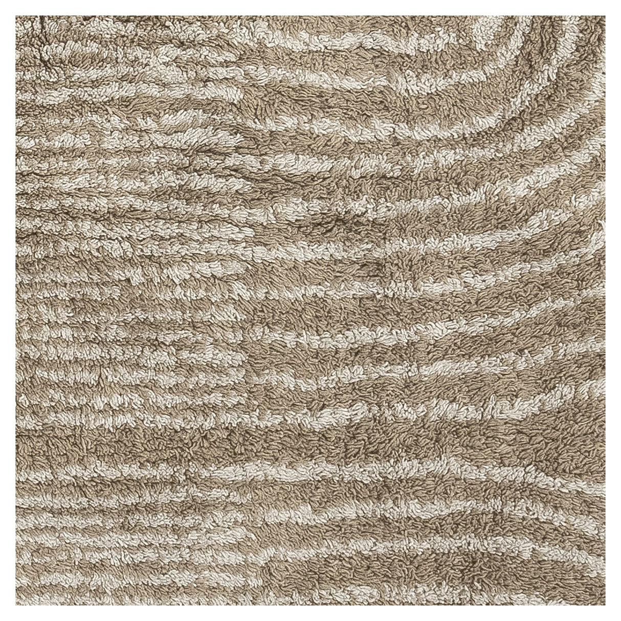 Bloomingville Zeynep Carpet Brown, bomull