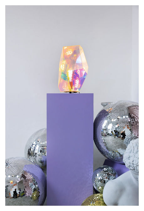 Diamond Dear bordlampe, holografisk 