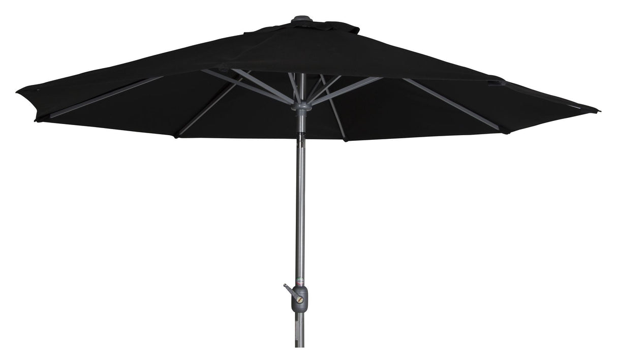 Brafab Andria Parasol, Black/Alu