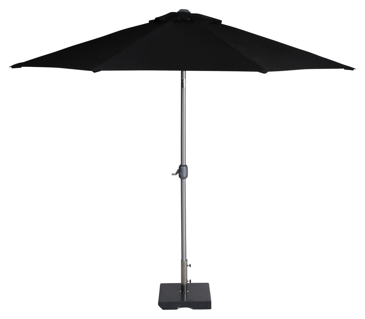 Brafab Andria Parasol, Black/Alu