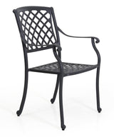 Brafab Arras Garden Chair med armlener, grå