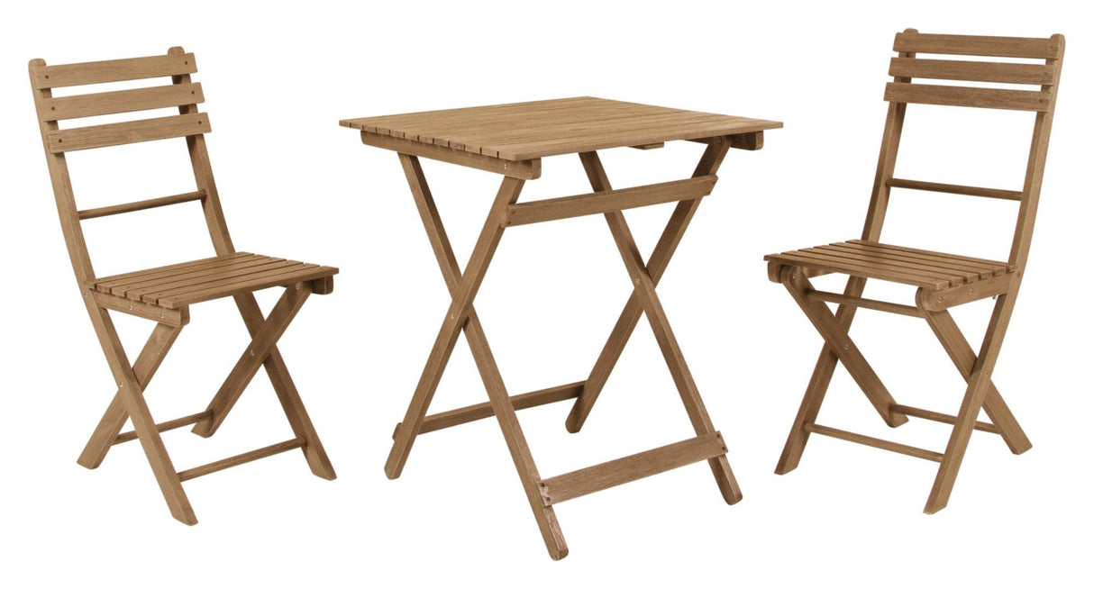 Brafab Bruton Café Set, Acacia