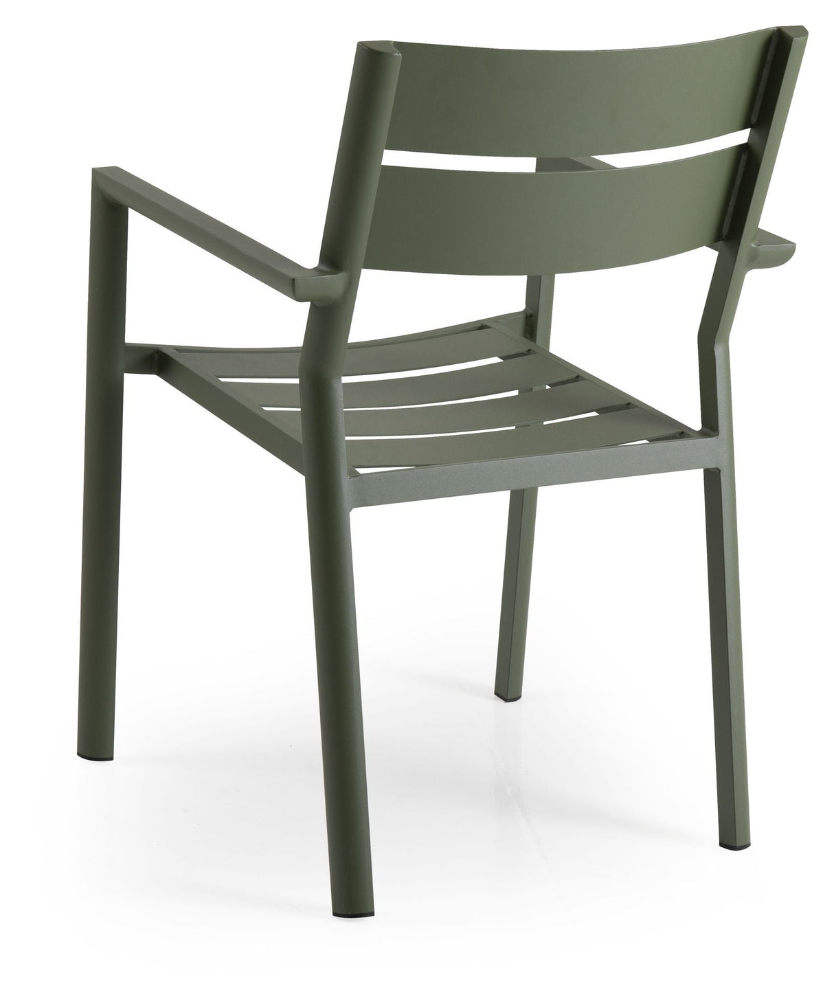 Brafab Delia Garden Chair m/armlener, Moss Green