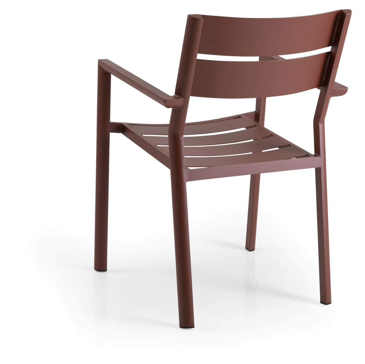 Brafab Delia Garden Chair m/armlener, rust rød